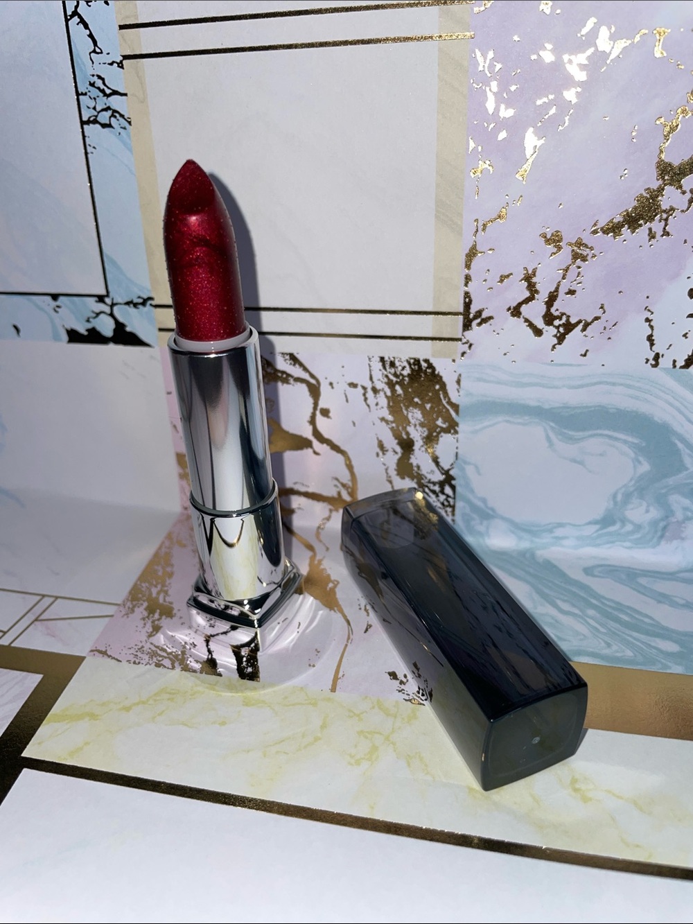Maybelline New Metallic Lipstick COPPER ROSE